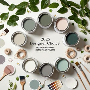 2025 Sherwin Williams Designer Choice – Best Whole House Paint Palette & Interior Color Scheme Guide for Modern Farmhouse Trends