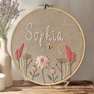 Custom Made Embroidery Hoop