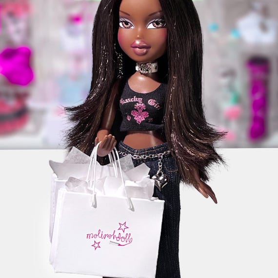 Bratz Doll Accessories Shopping Bag Mini Plush for 1/6 Scale  display picture 1