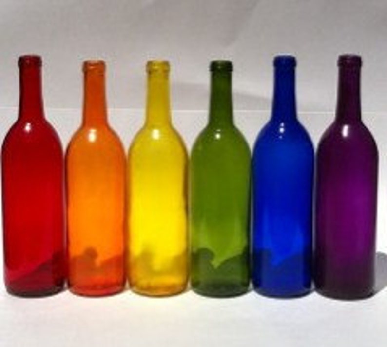 BOTTLE FOR wine bottle tree specialty colors red orange Etsy
