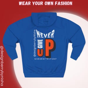 Inspirational Three-Panel Fleece Hoodie for Motivation, Cozy Sweatshirt for Casual Wear, Perfect Gift for Friends, Unisex Hoodie, [...]