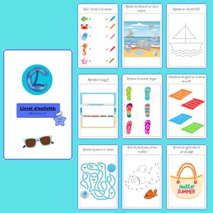 summer activity booklet