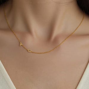 Personalized Jewelry, Custom Necklace, Initial Necklace, Monogram Jewelry, Gold Necklace, Dainty Necklace, Minimalist, Gift for her, Gifts
