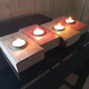 Candle Holder, Wooden Candle Holder, Wood Gift, Gift For Mom, Mothers Day Gift