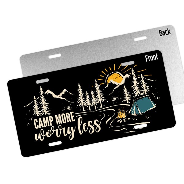 Camping Plate Etsy
