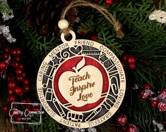 Adorno del maestro, Maestro de adorno, Adorno del árbol de Navidad