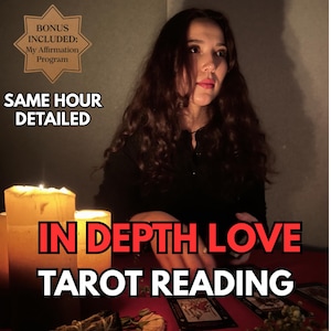 Same Hour In-Depth Love Tarot Reading, Relationship Tarot Guidance, Soulmate Reading, Psychic Love Insights, Twin Flame & Soulmate Clarity