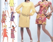 Simplicity 2967 Mini Dress Bag 1960s Retro Reissue Sewing Pattern Size 6, 8, 10, 12 and 14 UNCUT