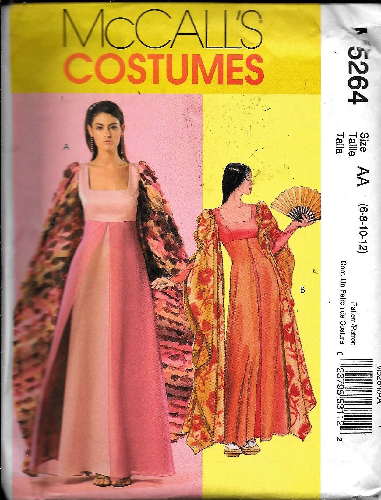Patrones Tela 1940s Libro De Patrones McCall 1292 - Vestidos Victorianos  Franceses Para Muñecas De 12 Pulgadas Patron Costura Muñeca Vintage, image size:1251x1643