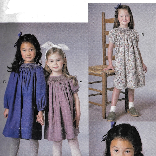 Smock Dress Pattern Etsy