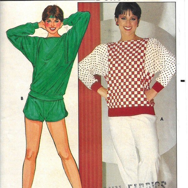 Vintage 1970s Butterick 4818 Dorothy Hamill Top, Pants, Shorts Sewing Pattern UNCUT All Sizes S, M, L