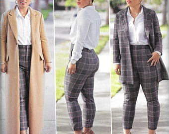 Simplicity 8749/ R10017/ R11411 Mimi G Style Designer Coat And Pants Sewing Pattern UNCUT Size 10, 12, 14, 16, 18