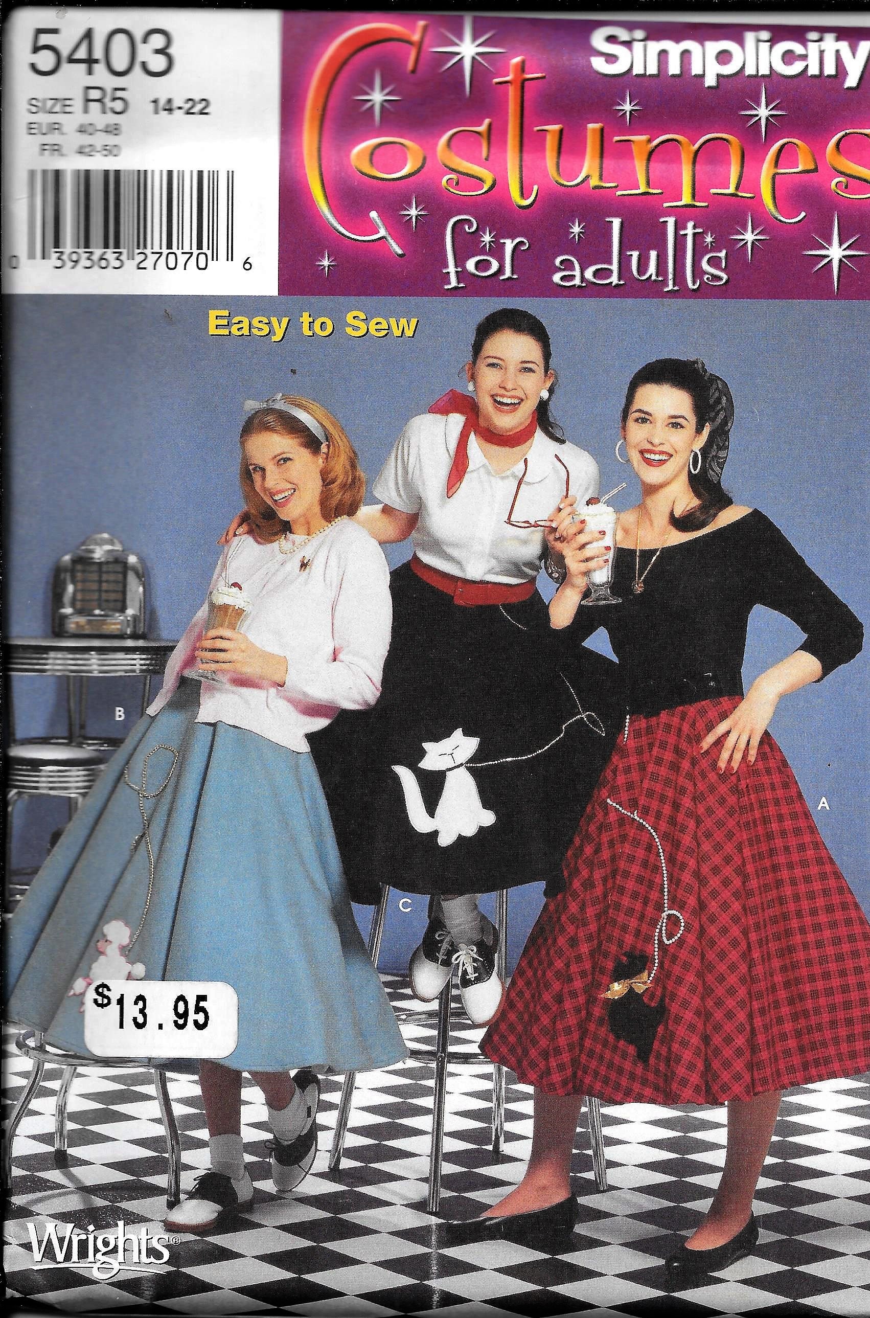 Grease poodle skirt Etsy France