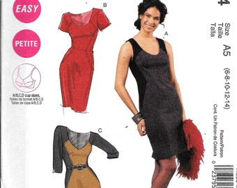 Simplicity 3620 Misses Fitted Dress or Jumper in Two Lengths Sewing ...