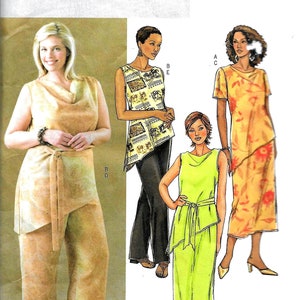 Butterick B4202 Women's Top, Belt, Skirt And Pants Sewing Pattern 4202 UNCUT Size 16, 18, 20