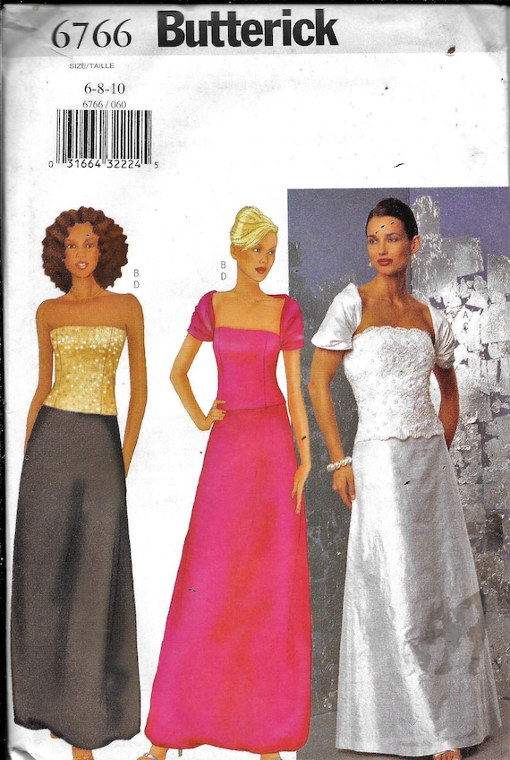 strapless open back dress 1960s Vintage Butterick Sewing Pattern 2137 Misses Sheath Dress 36 B   Vintage4me2