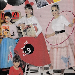 Vintage Butterick 4286 Misses Top And Skirt Sewing Pattern UNCUT Size XS, S, M, L