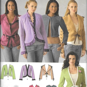Simplicity 4029 Jacket Sewing Pattern 5 Variations UNCUT Size 6, 8, 10, 12, 14