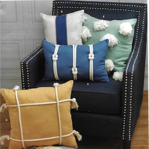 Simplicity R11217/S9355 Square And Rectangular Pillows Sewing Pattern UNCUT