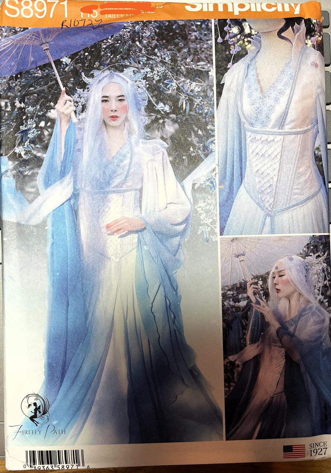 Simplicity S8971 Fairy Dress Costume Sewing Pattern UNCUT (size 6-14 ...