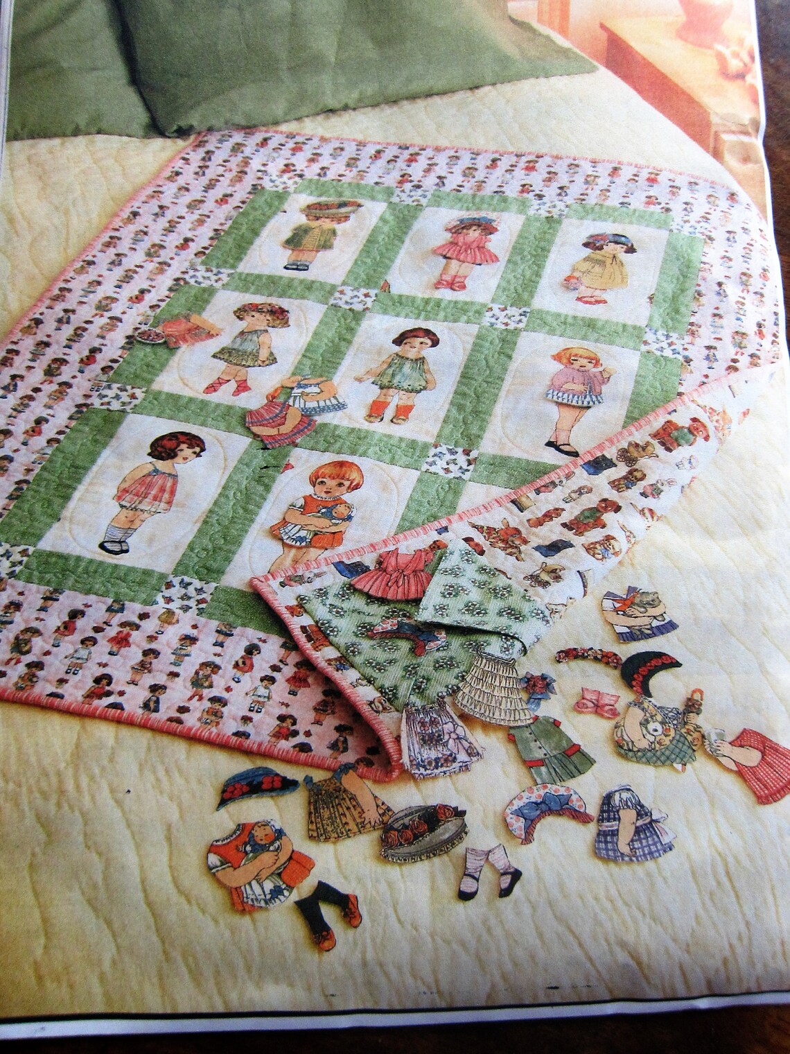 ORIGINAL Paper Doll Quilt KIT Complete WINDHAM Fabrics Etsy
