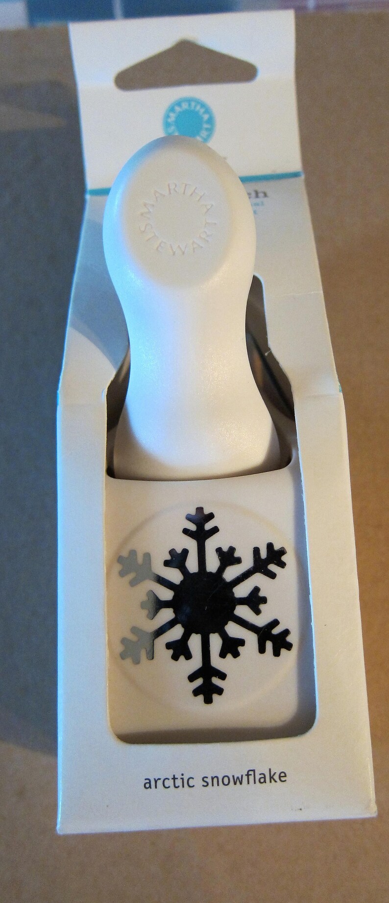 Martha Stewart ARTIC SNOWFLAKE Paper Punch Double Craft Scrapbook Card Making