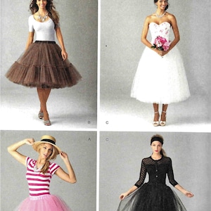Tulle skirt pattern simplicity cheap