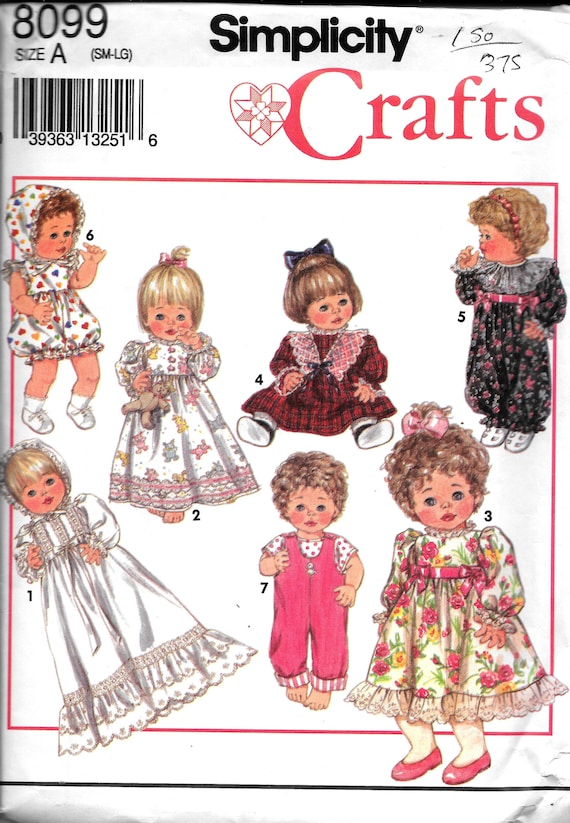Large hotsell doll clothes