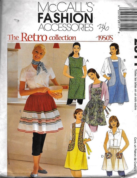 Afskrække gyde Fellow Mccall's 2811 Fashion Accessories Retro 1950s Vintage - Etsy