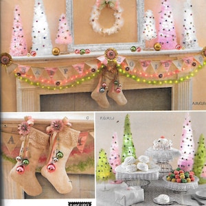 Simplicity 1555 Christmas Decorations