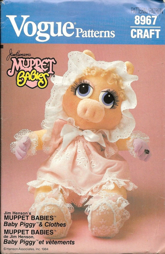 baby miss piggy doll