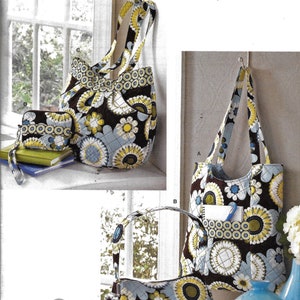 Simplicity 2551 Quilted Purse Tote Sömnadsmönster Oklippt