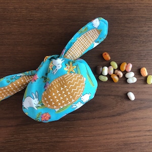 The Bunny Bag Schnittmuster, Ostern Korb Tasche, kleine Leckerli Tasche, Anfänger Schnittmuster, Häschen Schnittmuster, Digital Download PDF