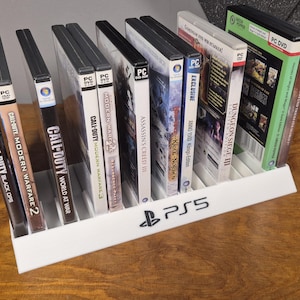 Soporte de exhibición para PS5 y PlayStation 5 de Sony con 20 juegos