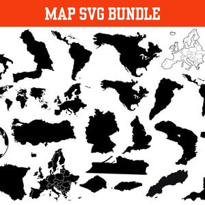 Europe map svg bundlle,map png bundle,Wallpaper, Deco, Art,Map Styles, Travel Map, Photos, Coloring Book,Classroom Map,Digital svg files