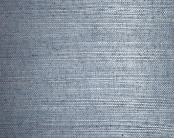 Blue Heather - Fine Sisal Wallpaper – Natural Textured Wallcovering – 36" Wide – Sold by the Roll