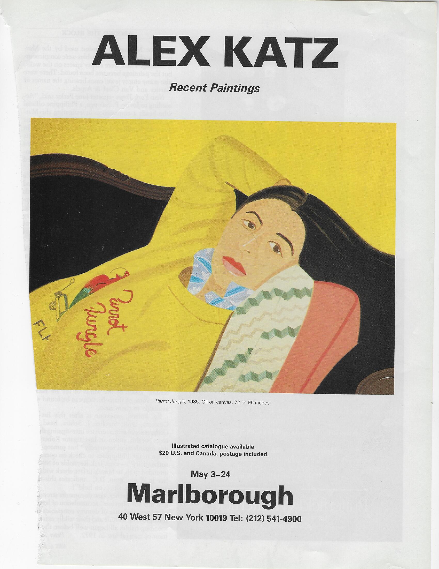 Alex Katz - Etsy