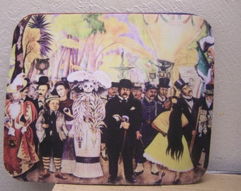 Mousepad - Frida and Diego, Lady Death, Afternoon at the Alameda