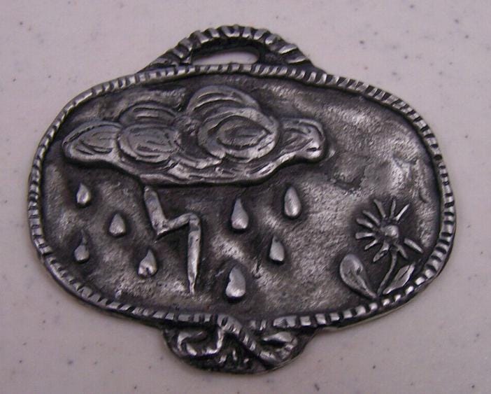 Tin/Silver Rain Milagro Ex Voto
