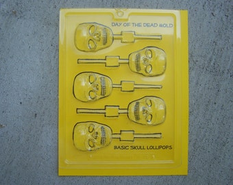 Basic Skull Lollipop Molds - Day of the Dead