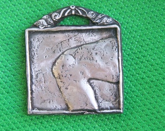 Tin/Silver Knee Milagro Ex Voto