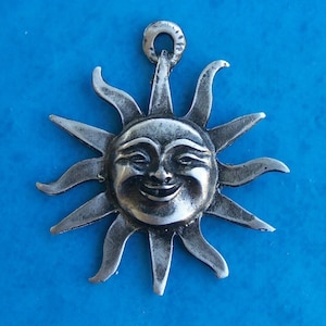 Blik/Zilver Happy Sun Sunshine/Happiness Milagro Ex Voto