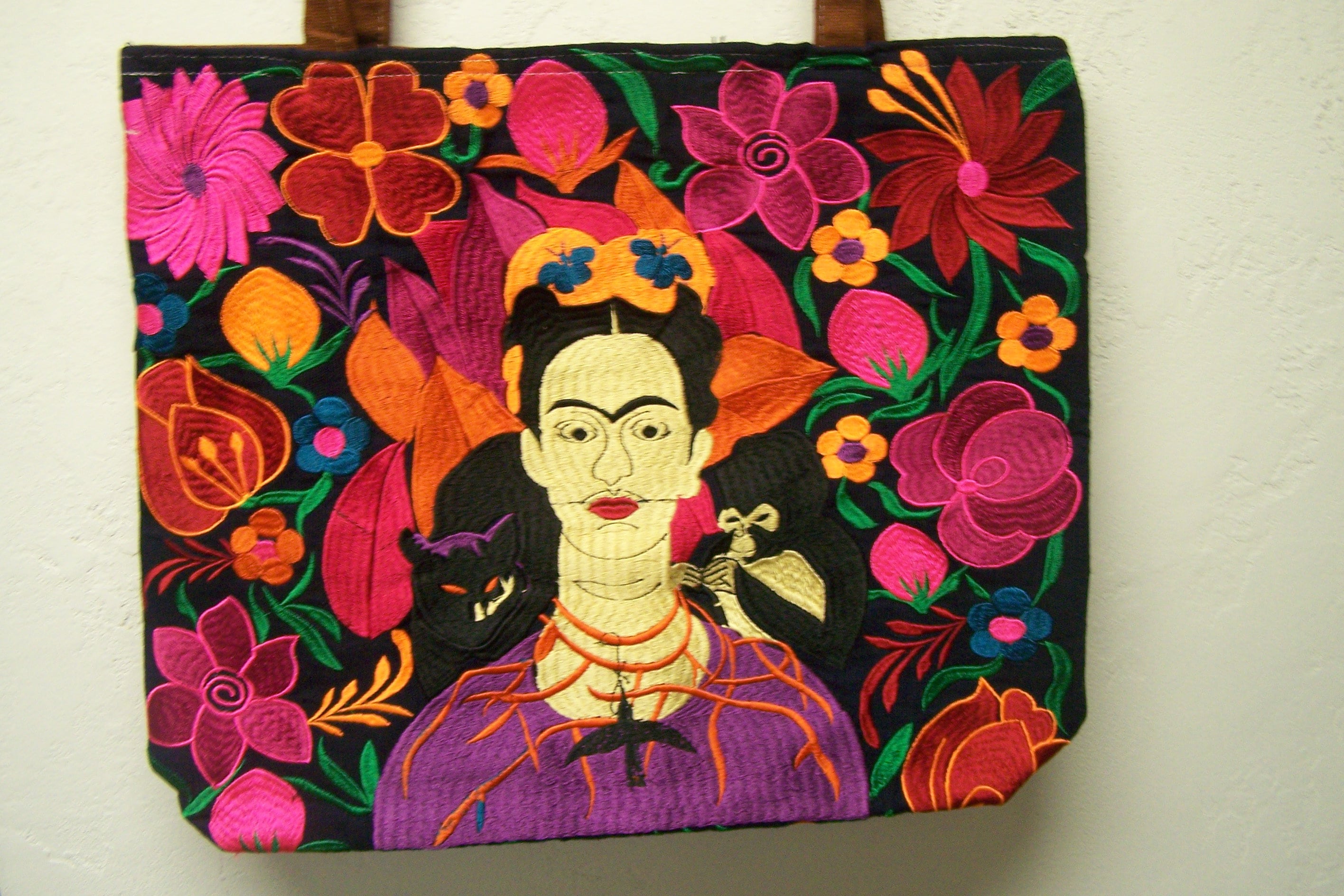 Bag Bolsas Frida Kahlo Frida Kahlo Handbag 100% Mexican /Bolsa