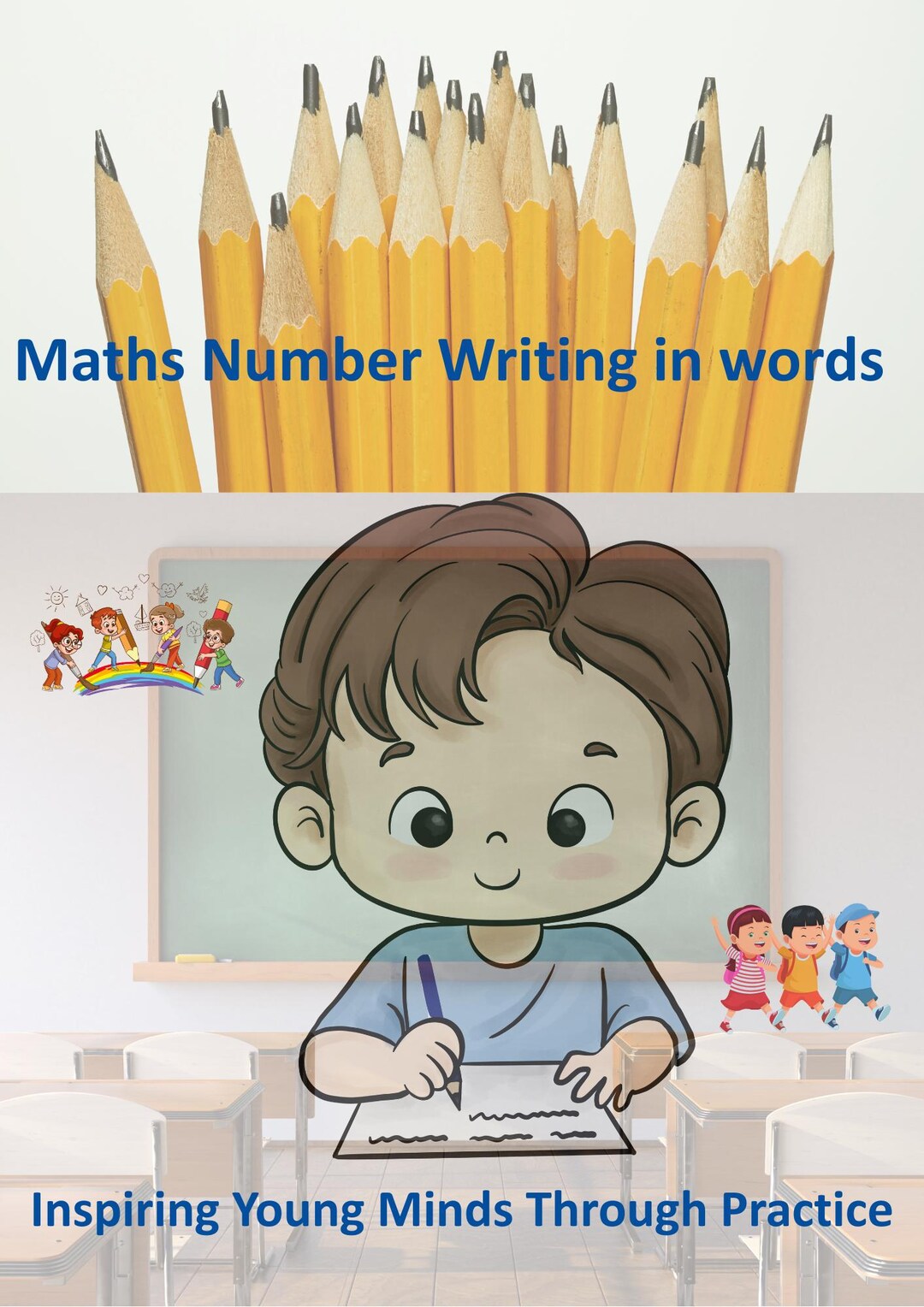 Math Number Writing Grade 1 Math Worksheet: Number Writing Practice (PDF Downloadable ...