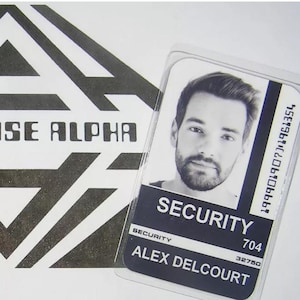 COSMOS 1999 Carte identification à votre nom Space 1999