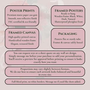 a pink poster with a bunch of flowers on it
