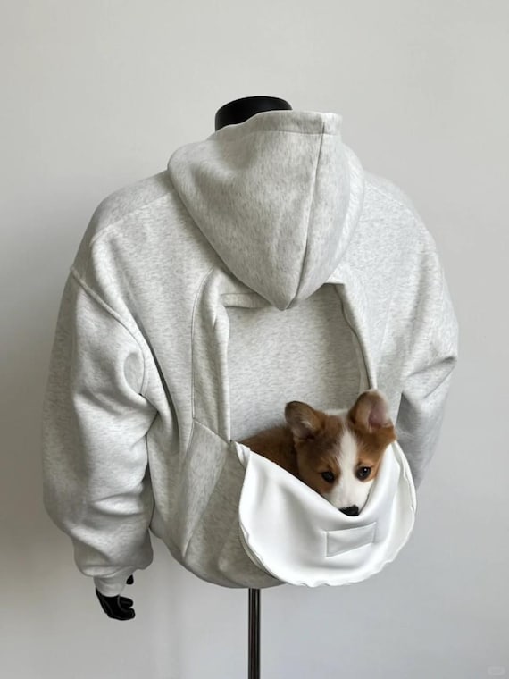 Veste De Survêtement Avec Sac à Dos Fille - Sweat à Capuche Polaire Oversize Zippé