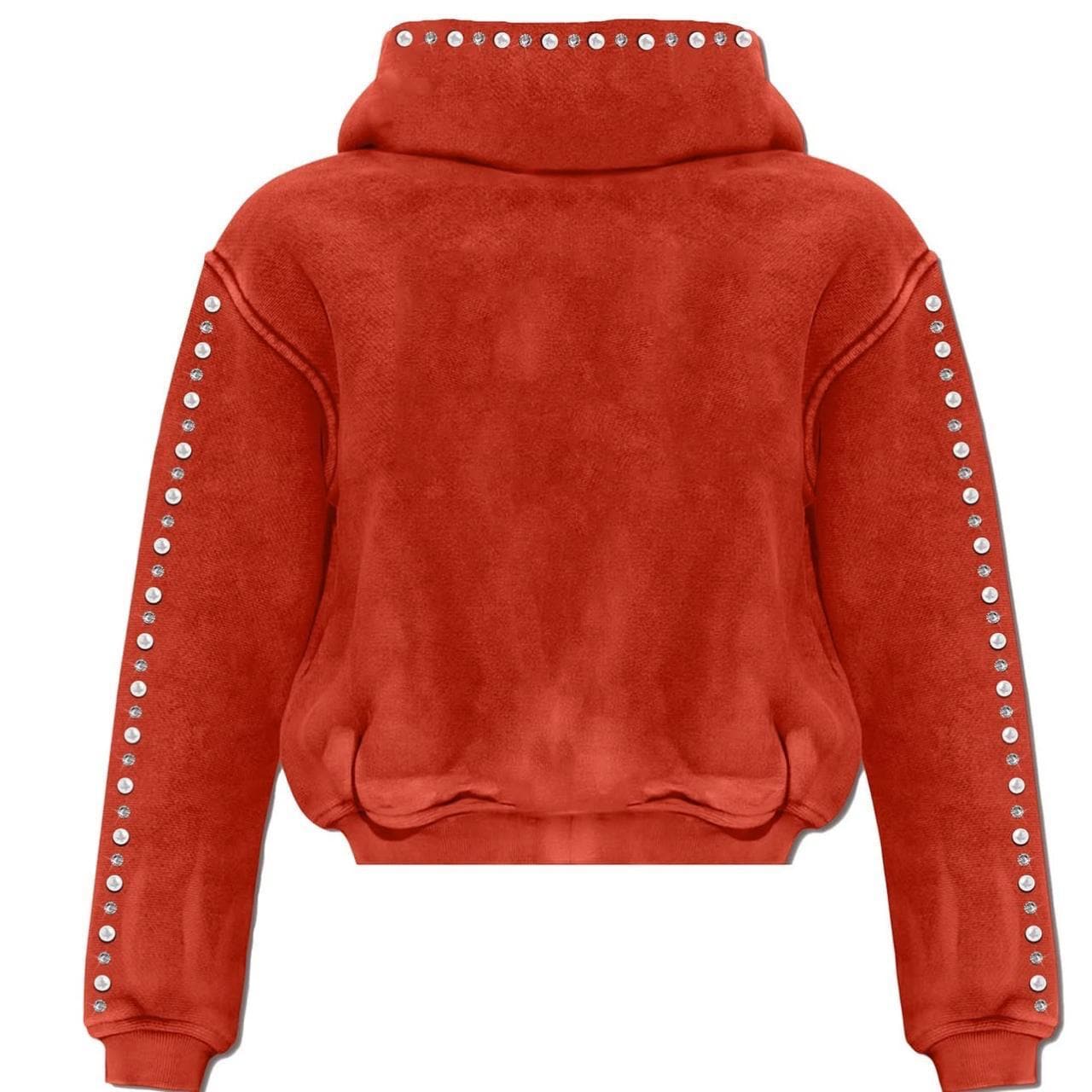 Black Studded Oversized Hoodie Hip Hop Fashion Hoodie | Fit Loyal