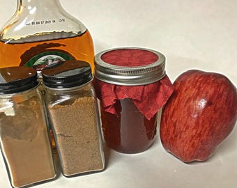 Apple Pie Jelly - Homemade Apple Pie Jelly - OilPatchFarm - Breakfast Spread - Sandwich Spread