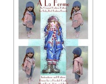 Magalie's "A La Ferme" Pattern for 14.5-inch Fashion Friends